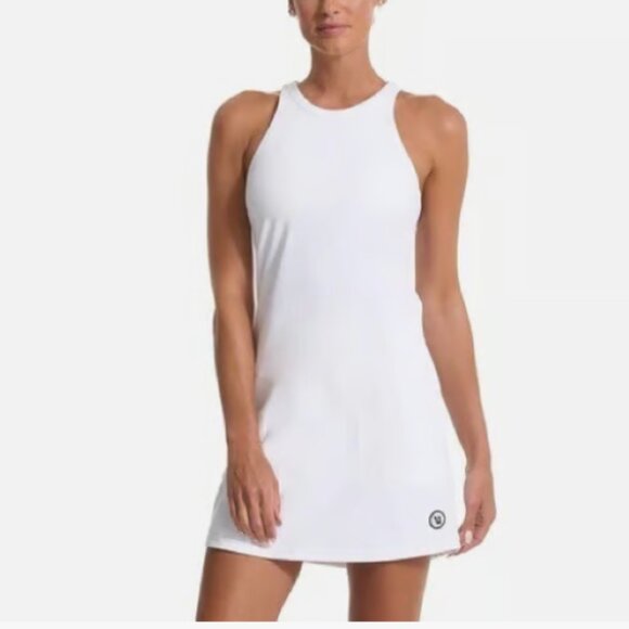 Vuori Dresses & Skirts - Vuori White Volley Mini Dress athletic tennis M Medium tank